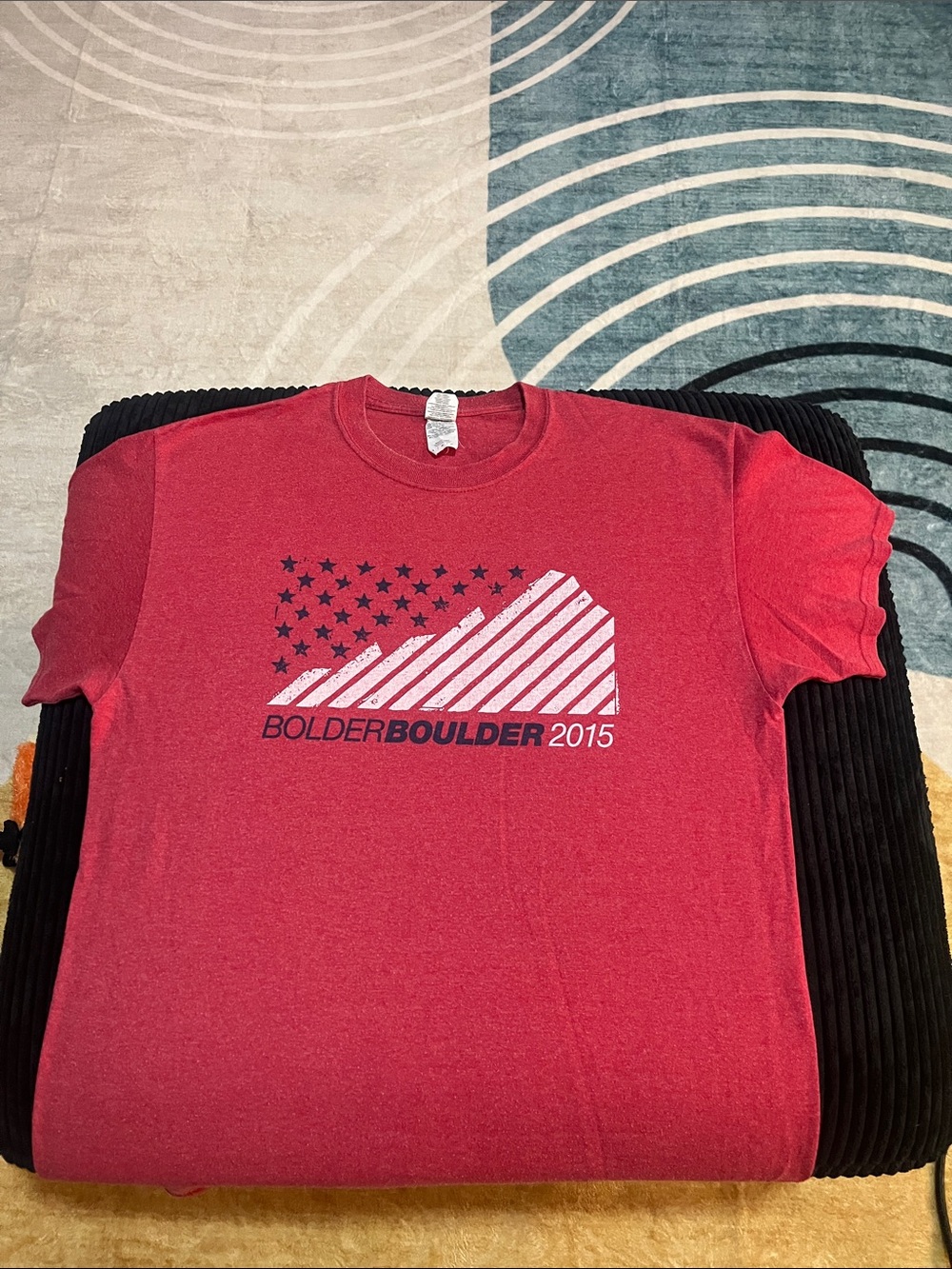 2015 Boulder Boulder Race T shirt